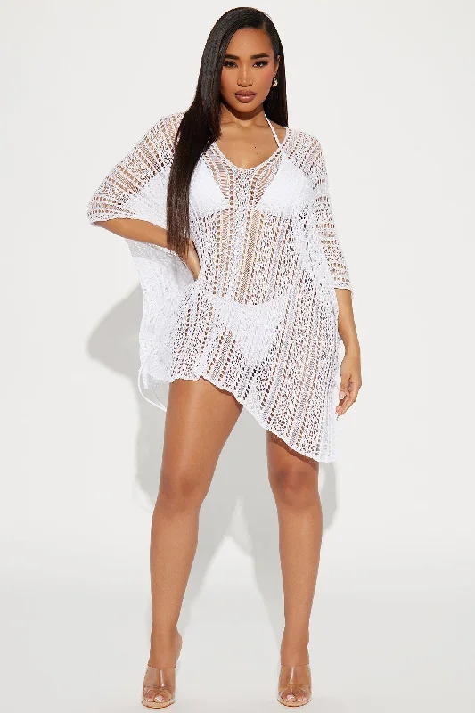 Althea Swim Cover Up - White