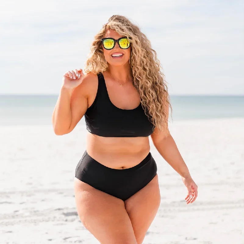 Beauty From Within Swim Bottom, Black