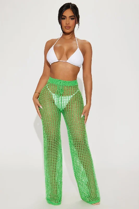 Boats In Maui Cover Up Pant - Green