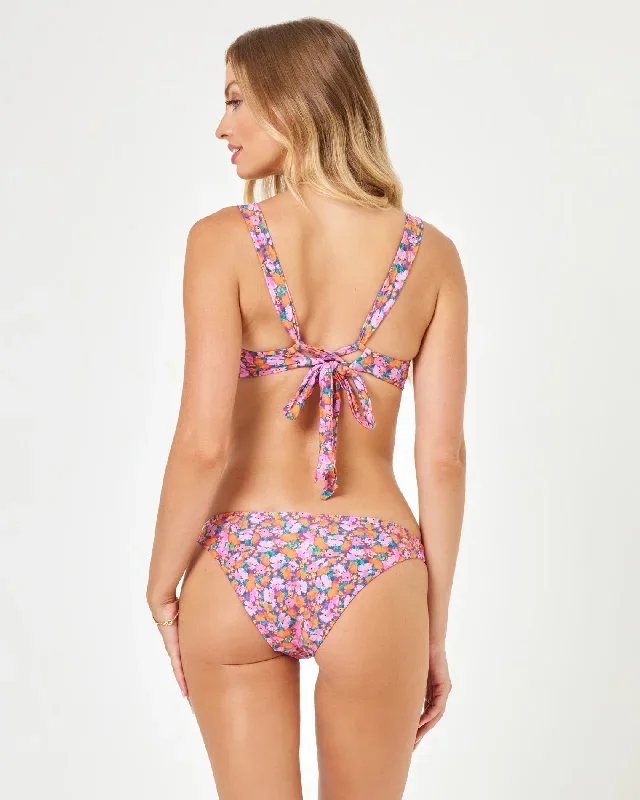 Printed Camacho Bikini Bottom - Positively Poppies