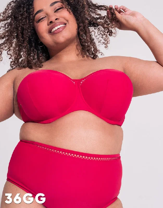 curvy-kate-first-class-bandeau-red