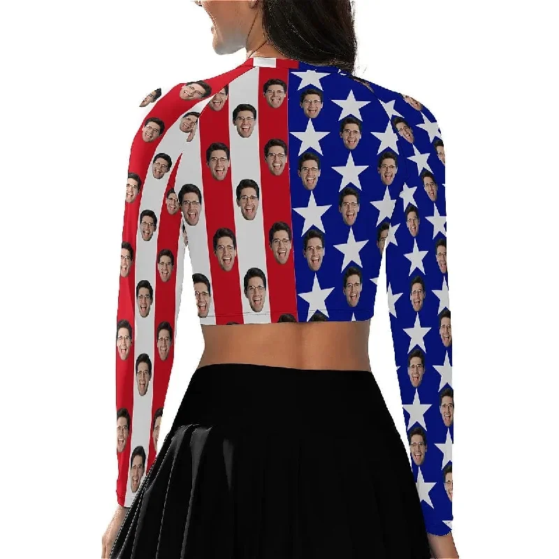 custom-face-american-flag-bikini-top-bottom-womens-swim-skirt-with-bottom-long-sleeve-zip-top