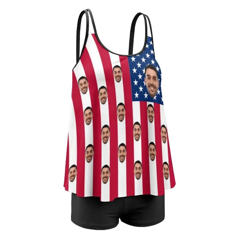 custom-face-american-flag-swimsuit-womens-tankini-personalized-two-piece-bathing-suit