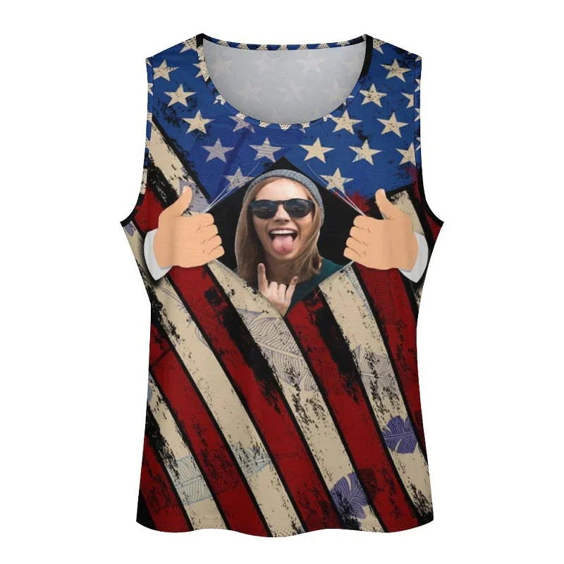 custom-photo-american-flag-mens-tank-top