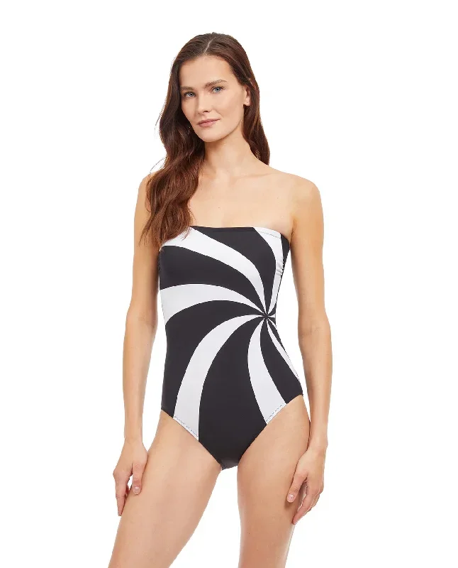 Gottex Timeless Bandeau Strapless One Piece Swimsuit