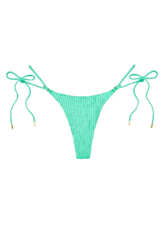 Hanalei Bottom - Turquoise Wide Rib