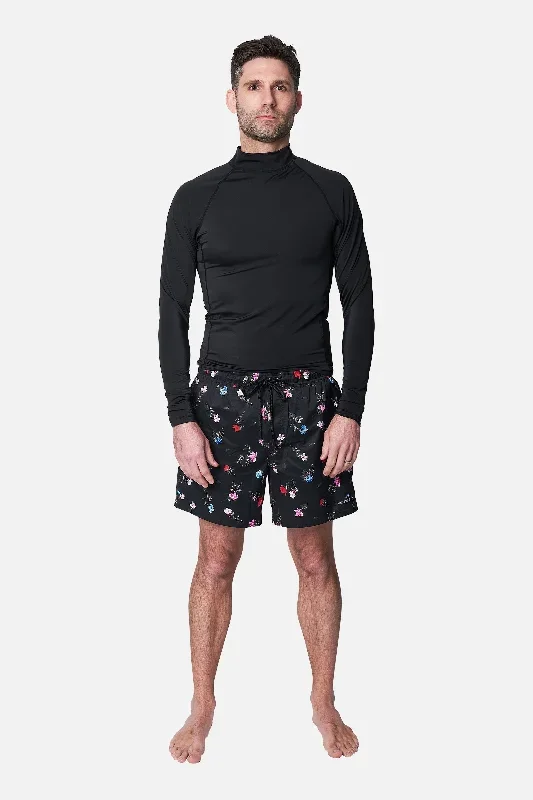 Mens Swim Shorts HAWTHORN BLACK