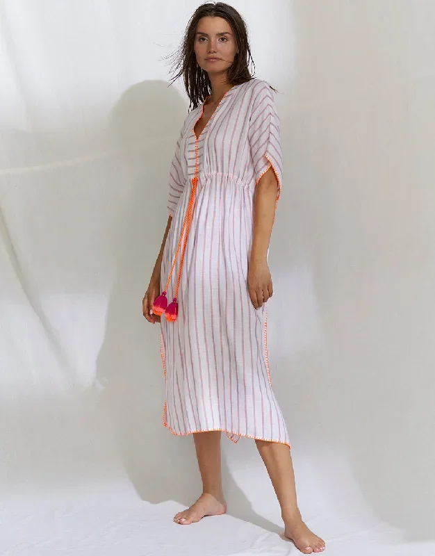 Midi Kaftan - Striped