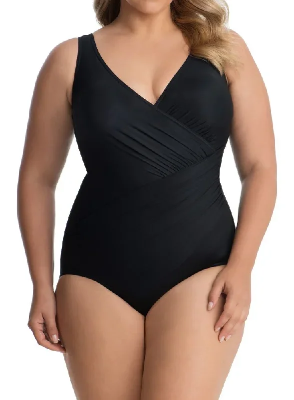 Miraclesuit Oceanus Solid Plus Size Swimsuit