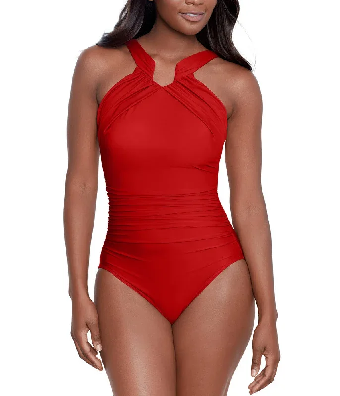 Miraclesuit Swimwear Aphrodite Cayenne One Piece 6523079