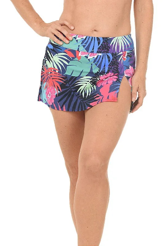 Hawaiian Punch High-Waisted Swim Skirt