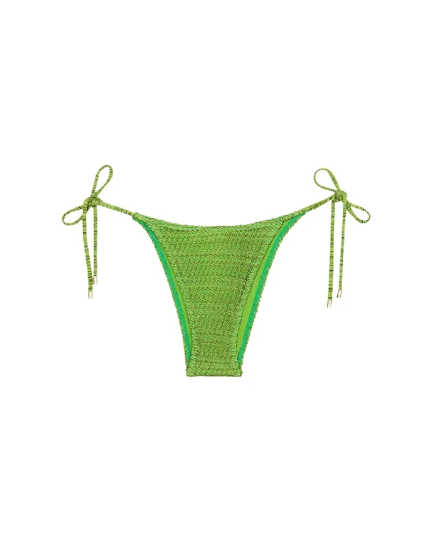 Mesh Tie Side Bottom - Acid Green